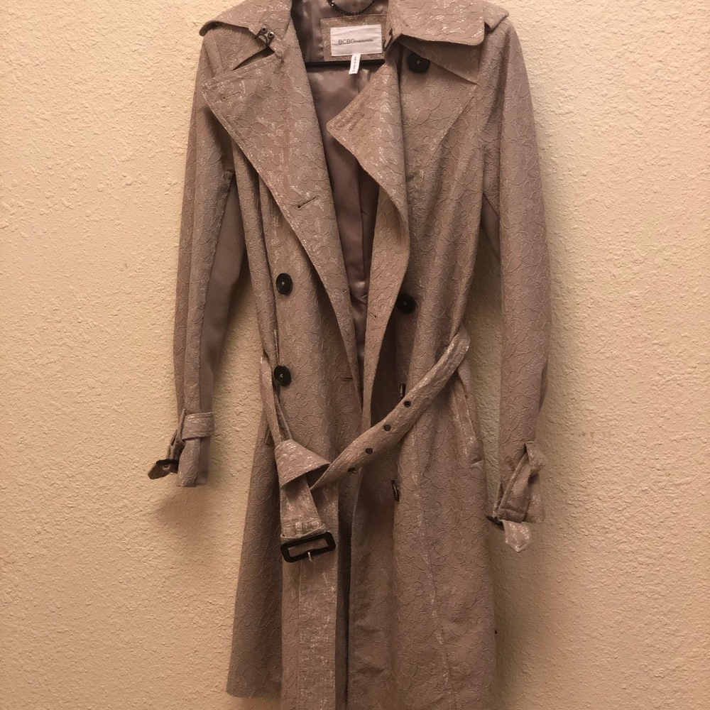 XS BCBGeneration Trench Coat